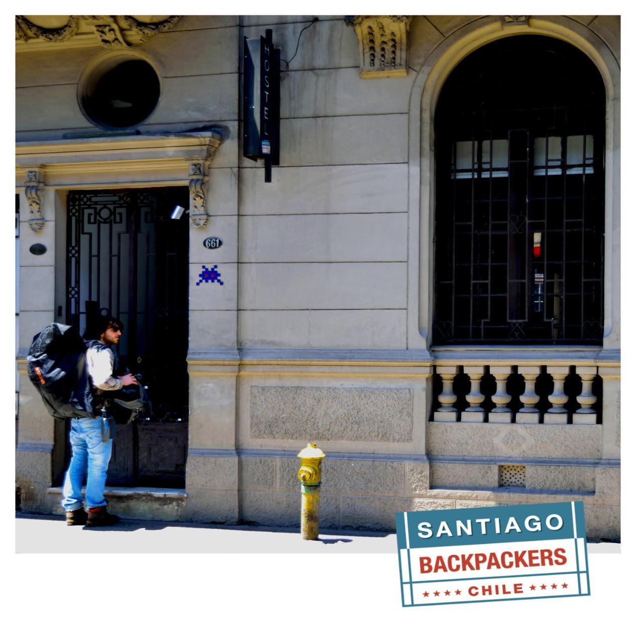 بيت شباب Santiago Backpackers المظهر الخارجي الصورة